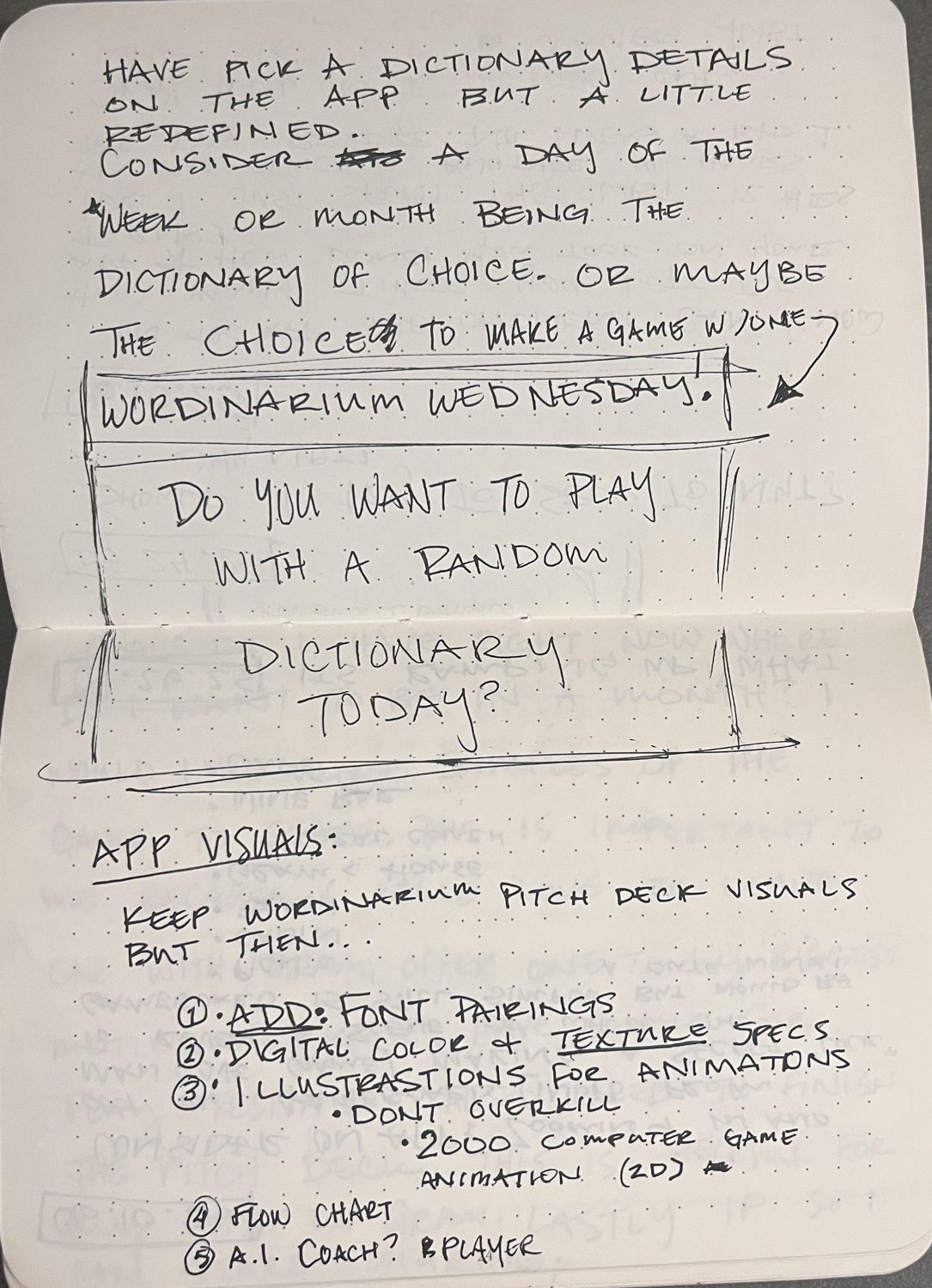 Playtest notebook spread 10